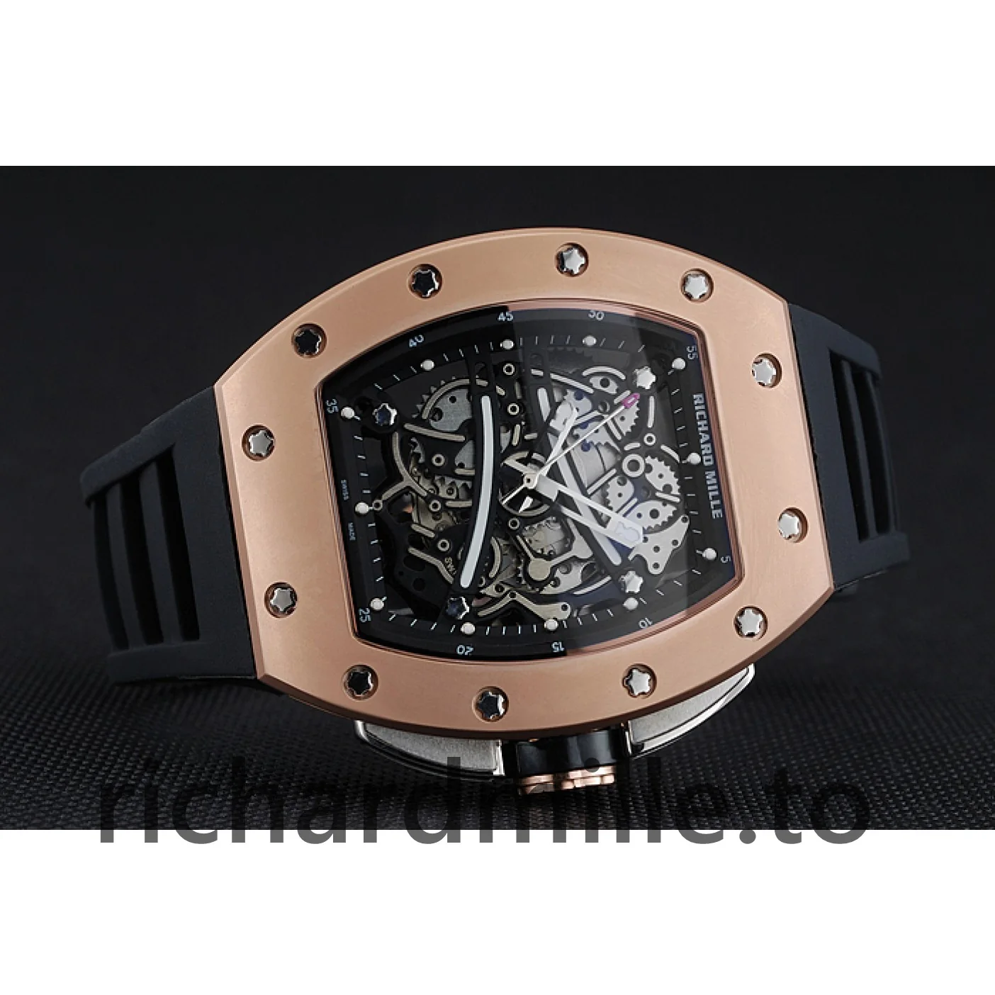 Richard Mille RM 61-01 1454203 Black Dial Men Watch