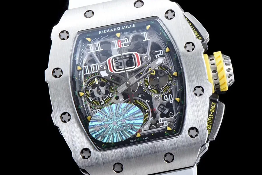 Richard Mille Replica RM 11-03 White Tape