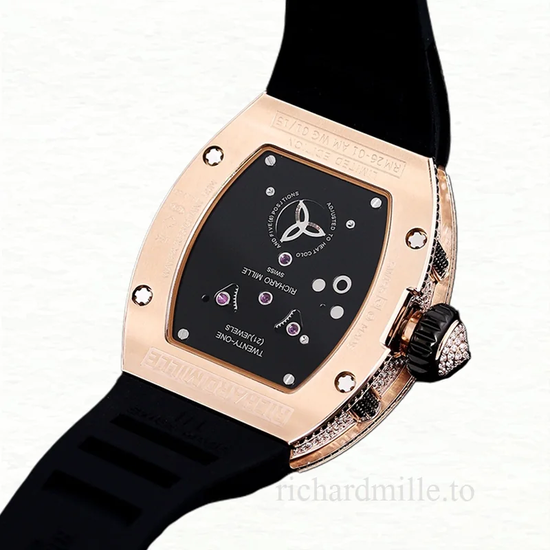 Richard Mille RM 026 Unisex Automatic Rubber Band Watch