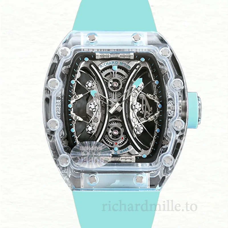 Richard Mille RM53-01 Automatic Men Watch Rubber Band