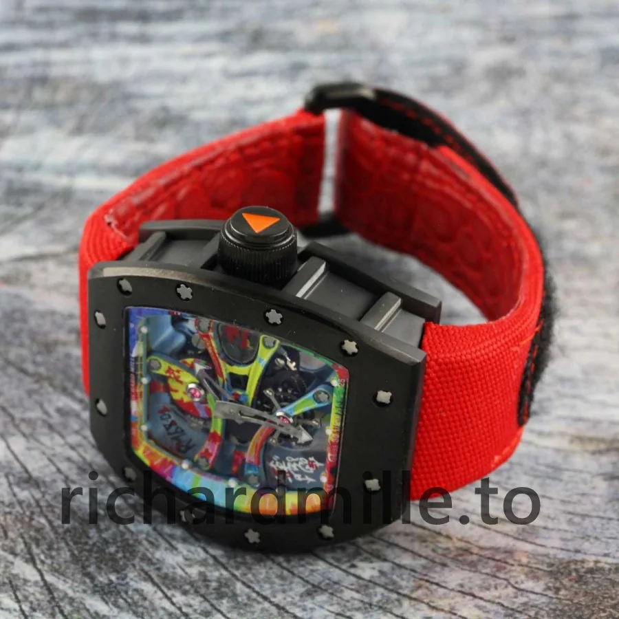 Richard Mille RM 68-01 Kongo Skeleton Dial Nylon Watch