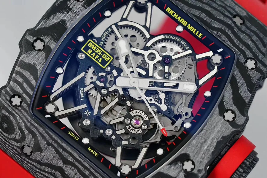 Richard Mille Replica RM 035-2 Red Strap
