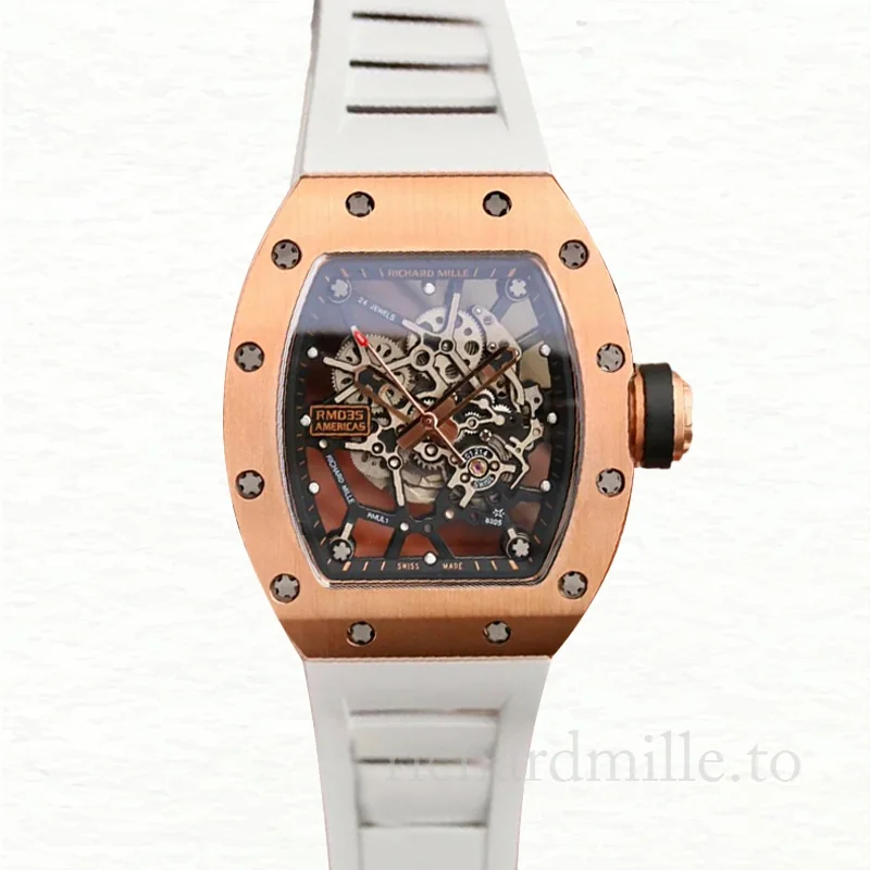 Richard Mille RM035 Mechanical Men Watch Stainless Steel