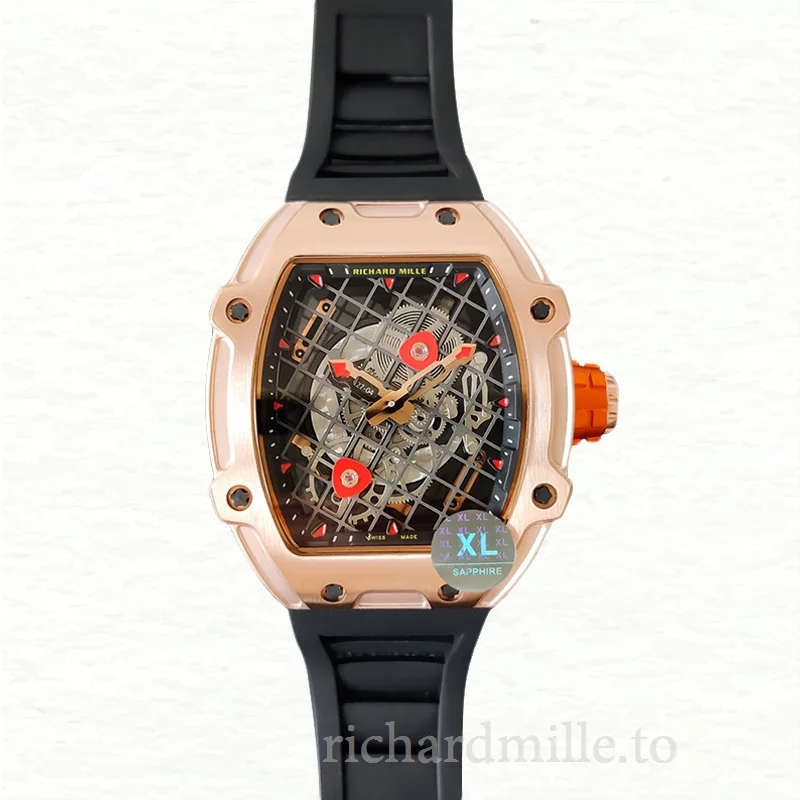Richard Mille RM27-04 Mechanical Men Transparent Dial Stainless Steel