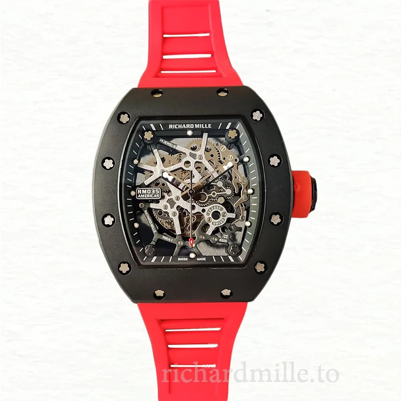 Richard Mille RM35 Mechanical Men Watch Rubber Band
