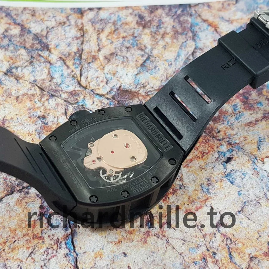 Richard Mille RM 052 40mm Mens Rubber Watch