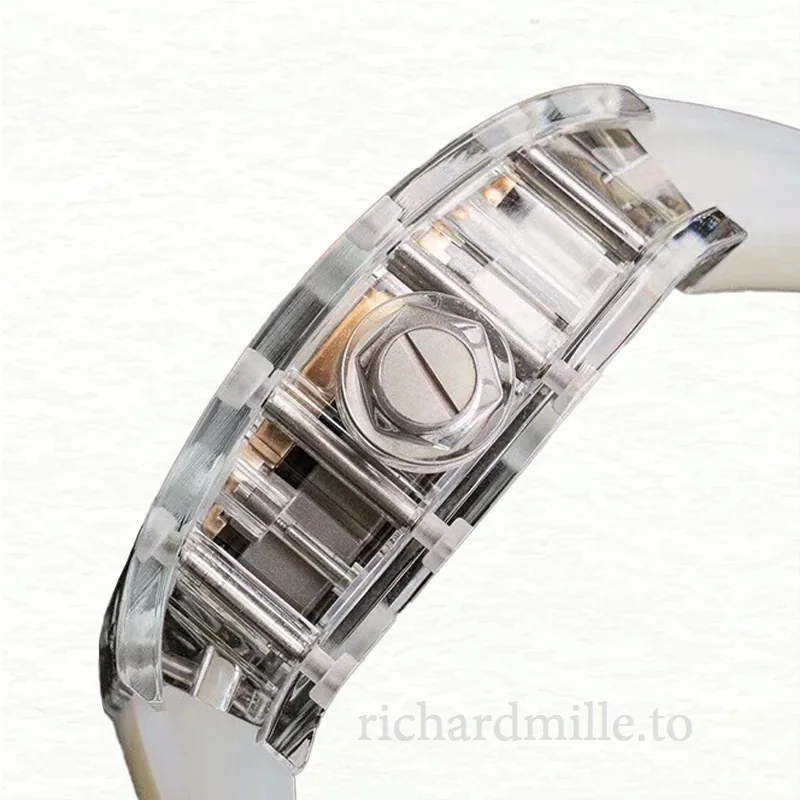 Richard Mille RM055 Men Automatic Dot Transparent Dial