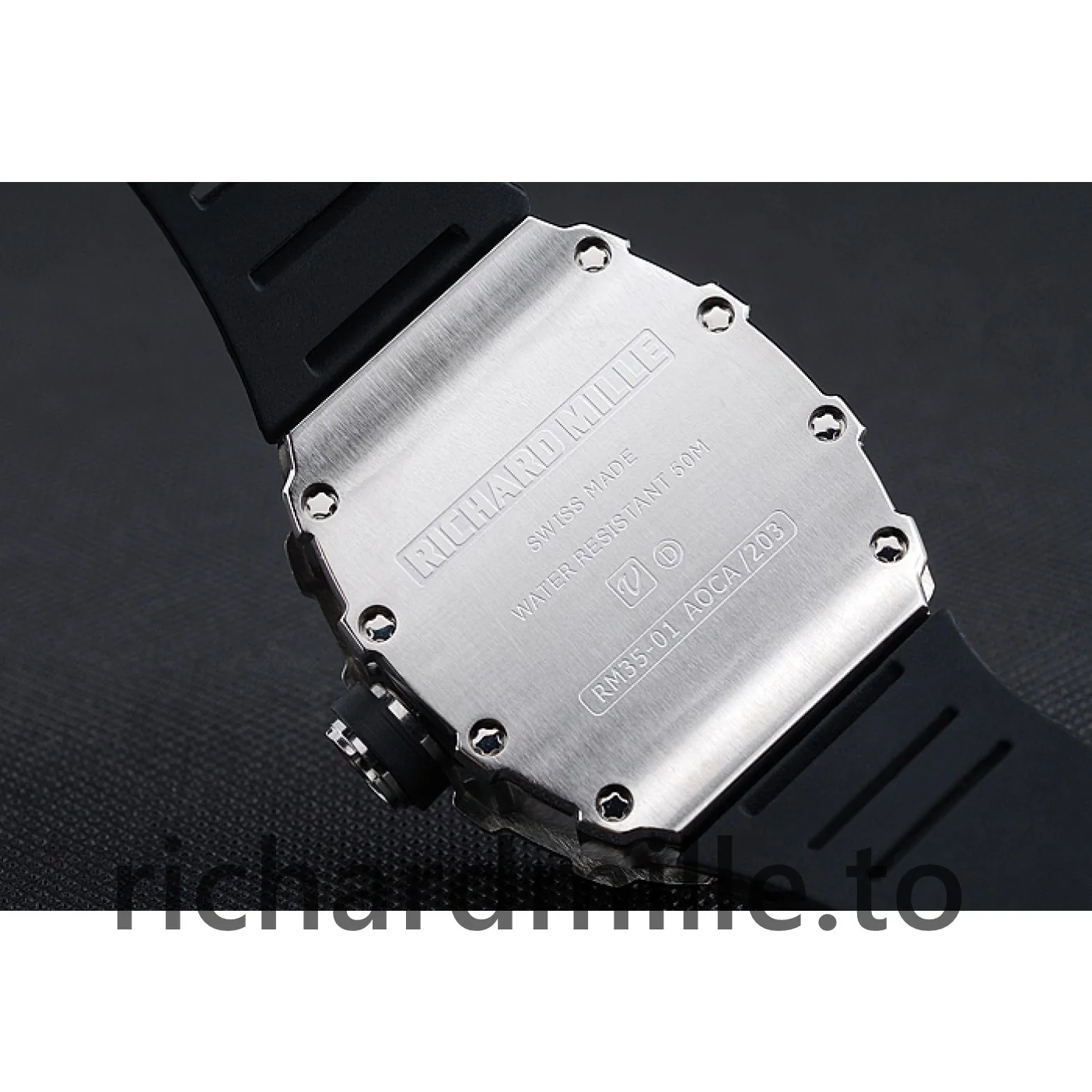 Richard Mille RM 35-01 Rafa 1454198 Black Dial Rubber Watch