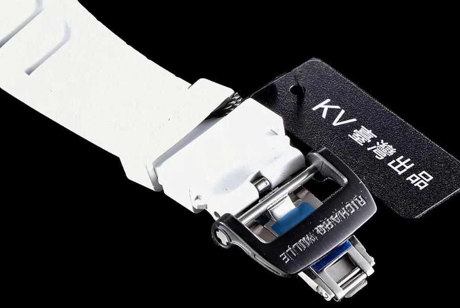 Richard Mille Replica RM 35-02 V3 Upgraded White Strap