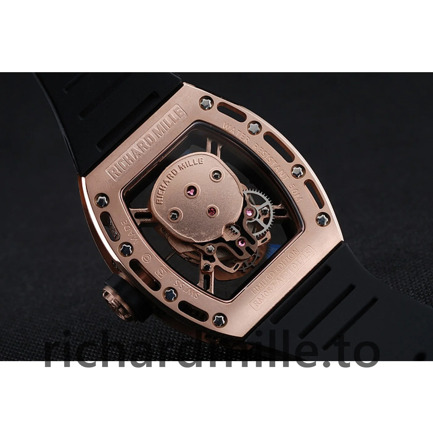 Richard Mille RM 052 1454252 Gold Dial Men Watch