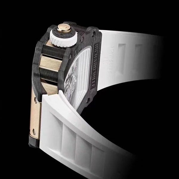 New RM 21-01 Tourbillon Aerodyne Rubber Band Mechanical Men Watch