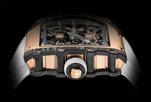 New RM 21-01 Tourbillon Aerodyne Rubber Band Mechanical Men Watch