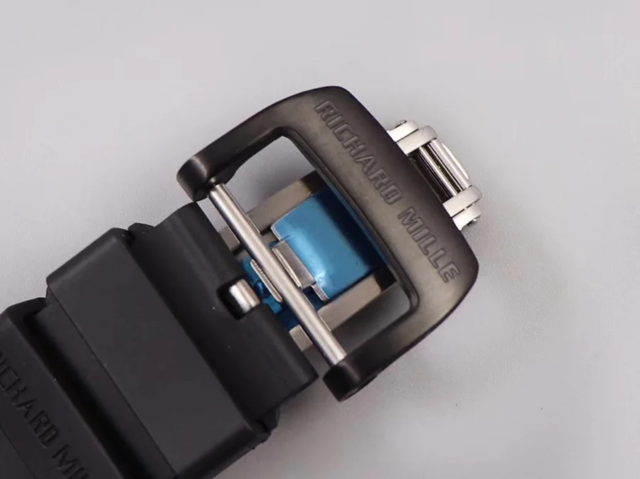 Richard Mille Replica RM 011 Black Strap Black Dial
