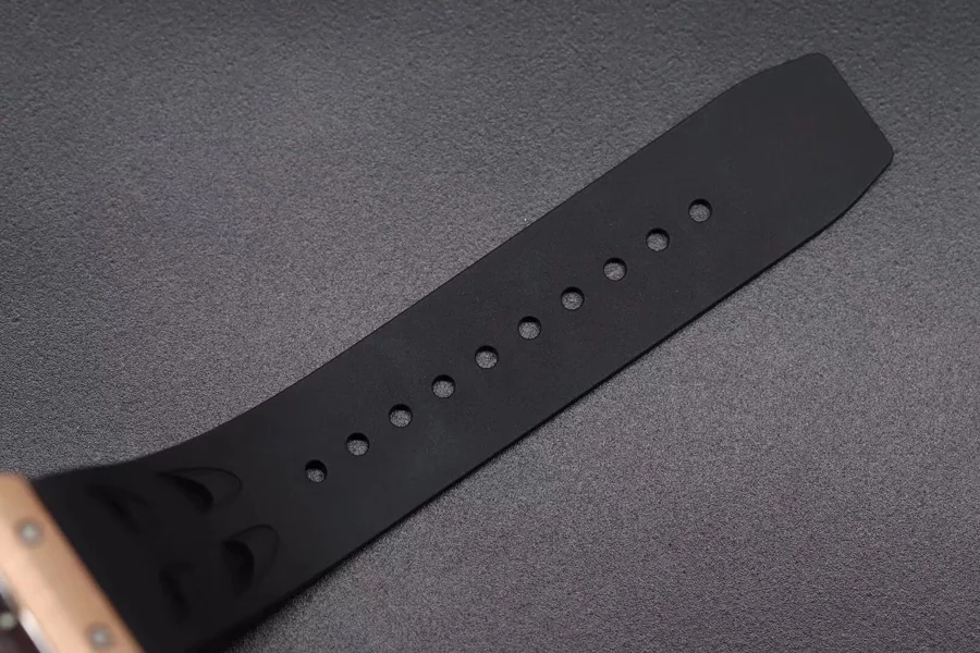 Richard Mille Replica RM 011 Black Strap Black Dial