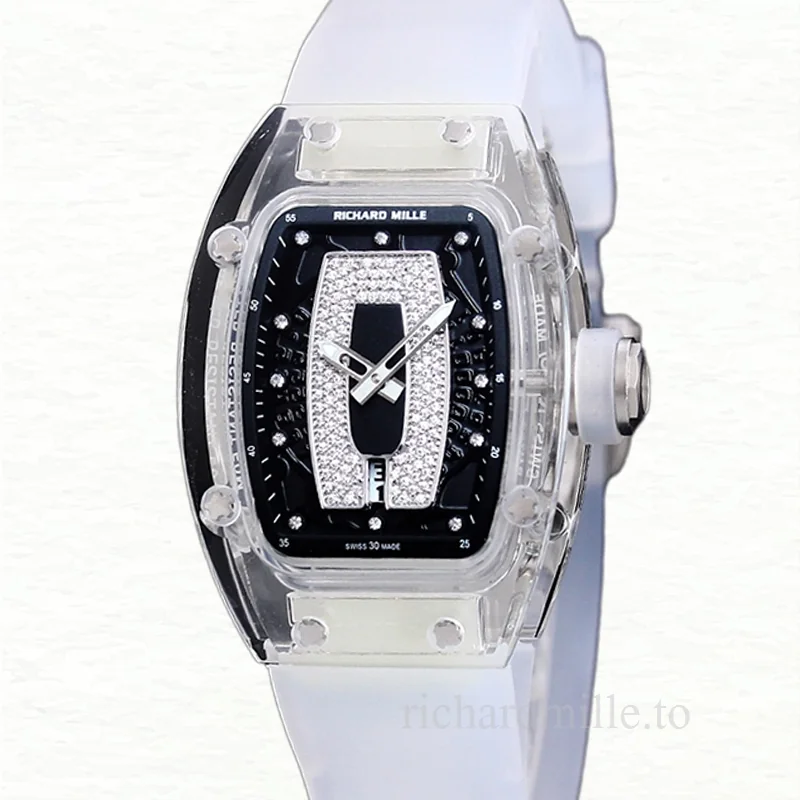 Richard Mille RM 07-02 Ladies Automatic Rubber Band Watch