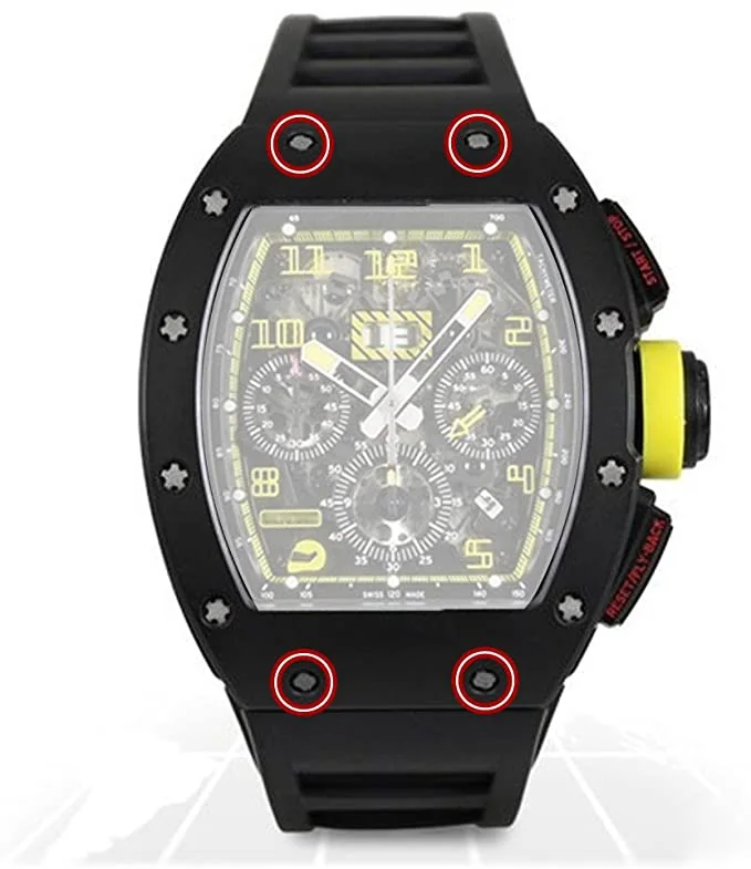 Richard Mille 4 Prongs Watch Screw Fix The Watch Strap