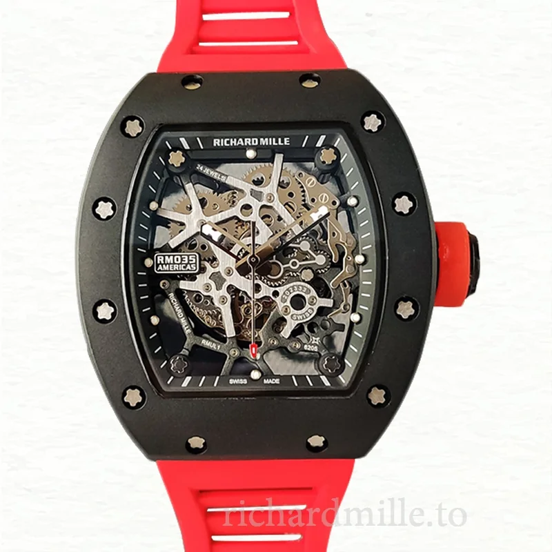 Richard Mille RM35 Mechanical Men Watch Rubber Band