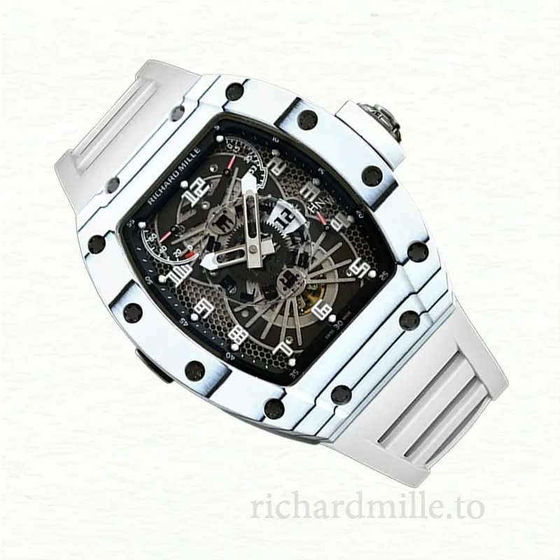 Richard Mille RM022 Automatic Men Rubber Band Arabic Numeral