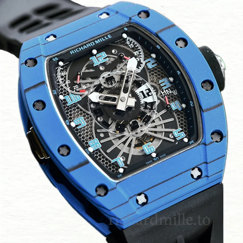 Richard Mille RM022 Automatic Men Black Dial Arabic Numeral Watch