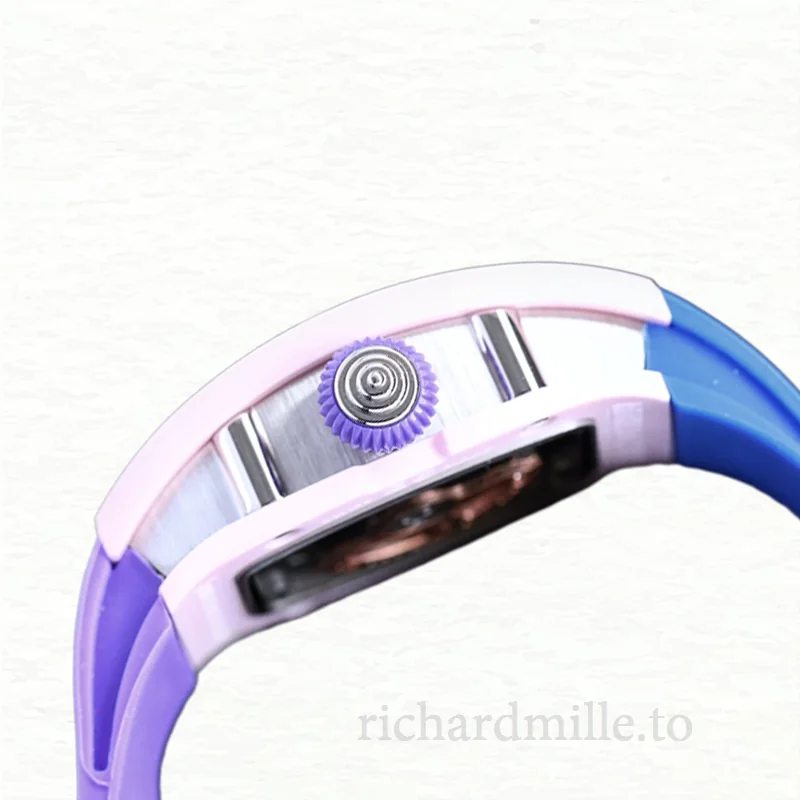 Richard Mille RM07-01 Automatic Ladies Transparent Dial Watch