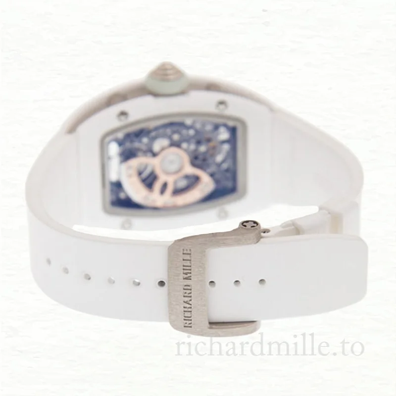 Richard Mille RM07-01 Ladies Automatic Black With Diamonds Dial Watch