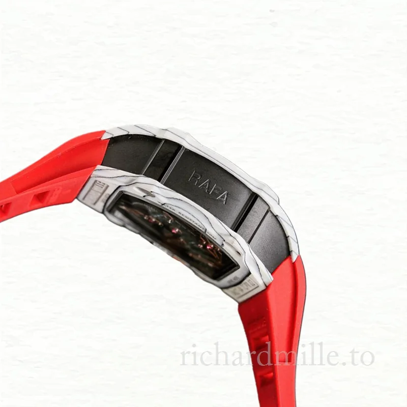 Richard Mille RM27-04 Men Mechanical Stainless Steel Rubber Band Transparent Dial