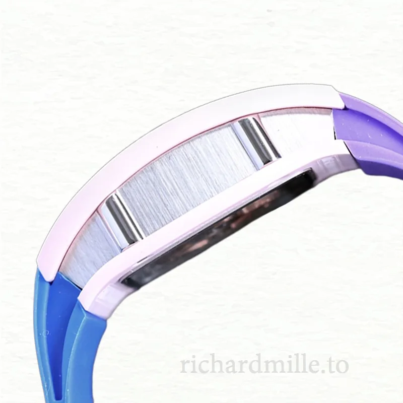 Richard Mille RM07-01 Automatic Ladies Transparent Dial Watch