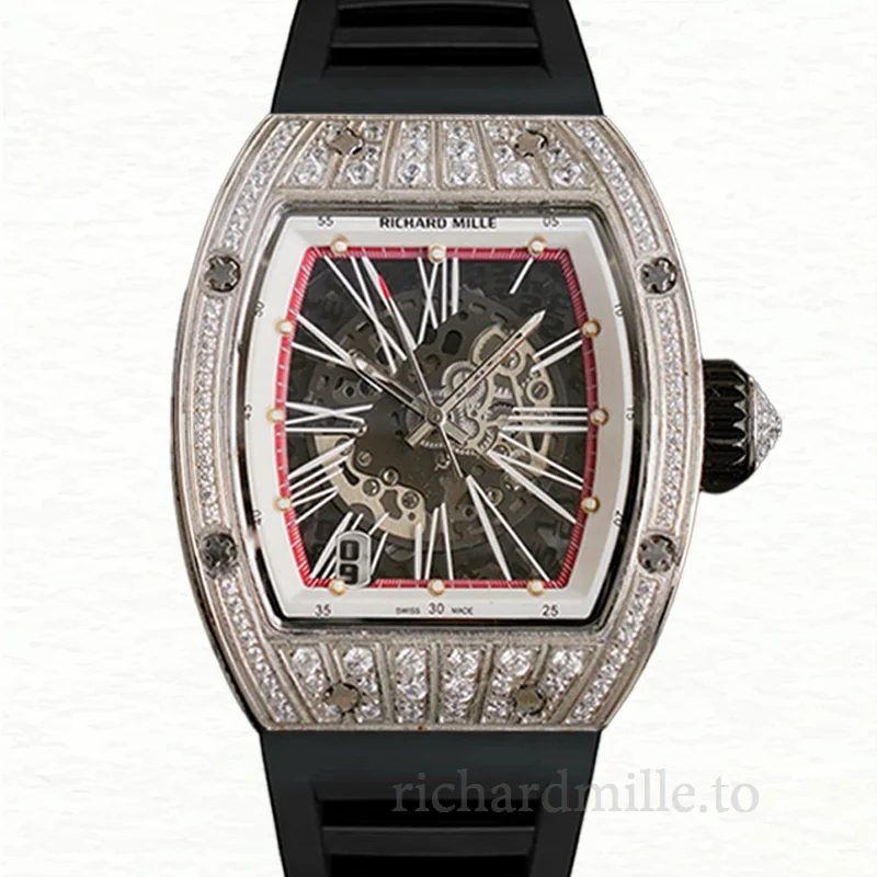 Richard Mille RM023 Men Automatic Transparent Dial Roman Numeral