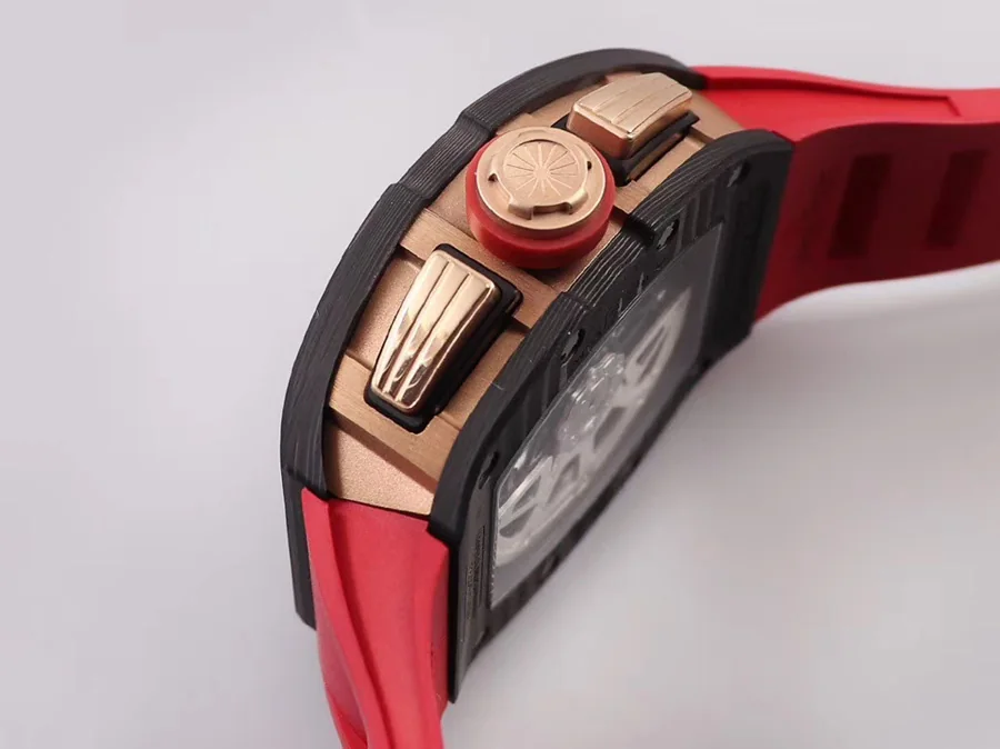 Richard Mille Replica RM 011 Red Strap