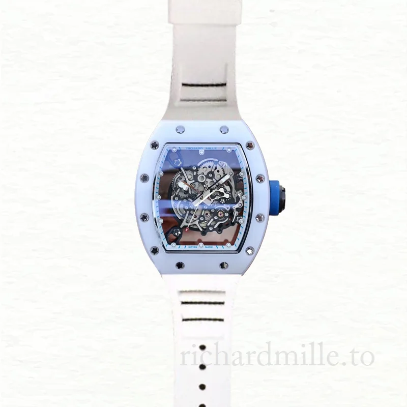 Richard Mille RM055 Men Mechanical Ceramics Bezel Watch