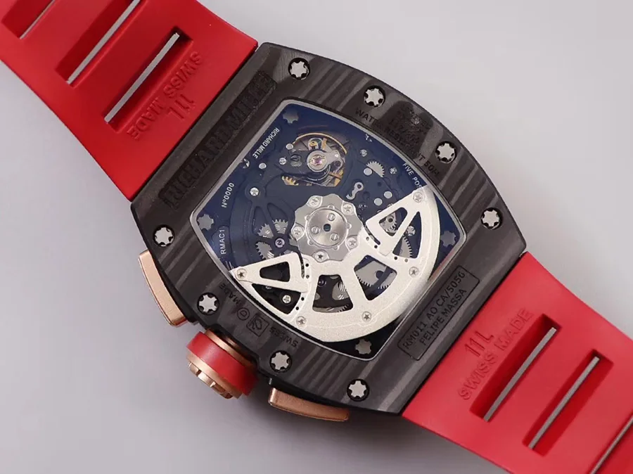Richard Mille Replica RM 011 Red Strap