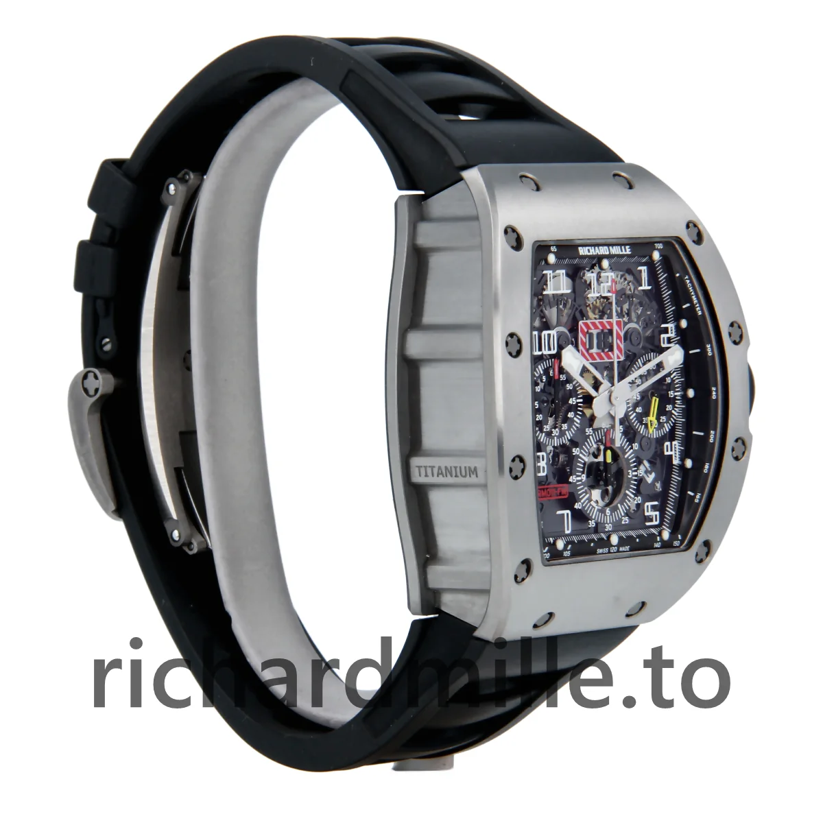 Richard Mille RM 011 FM Rubber Skeletonized Dial Watch