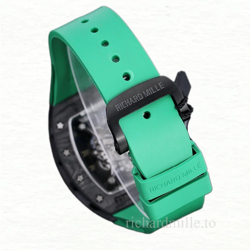 Richard Mille RM 61-01 Men Automatic Ceramics Bezel Rubber Band