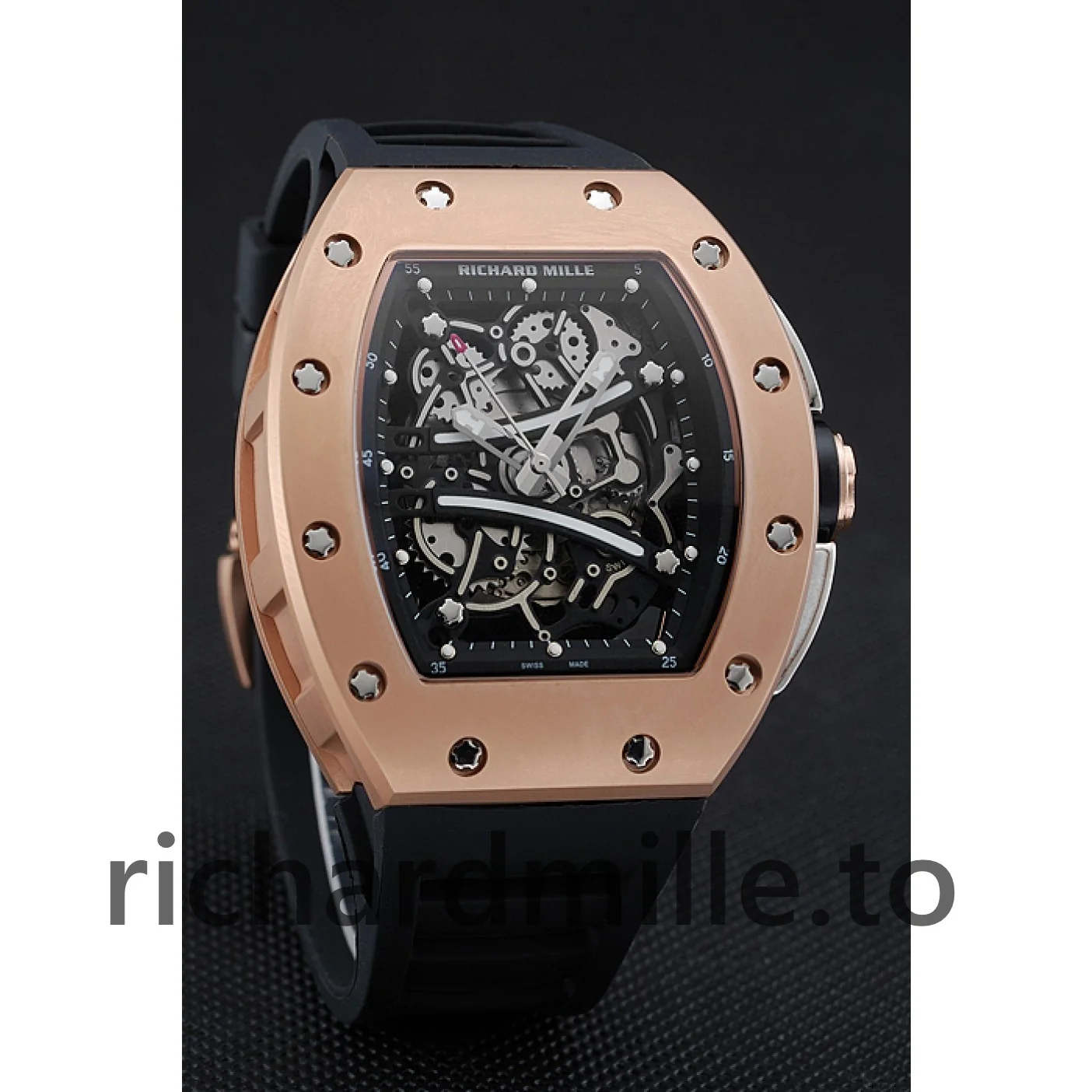 Richard Mille RM 61-01 1454203 Black Dial Men Watch