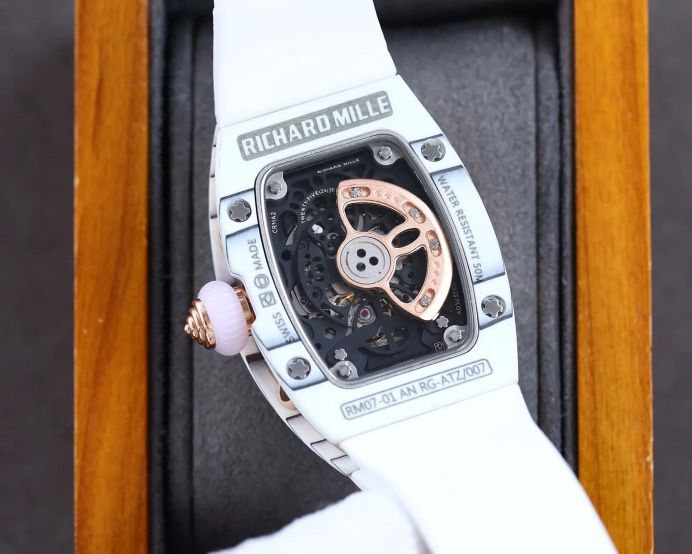 Richard Mille RM07-1 Ladies Automatic Watch Rubber Band