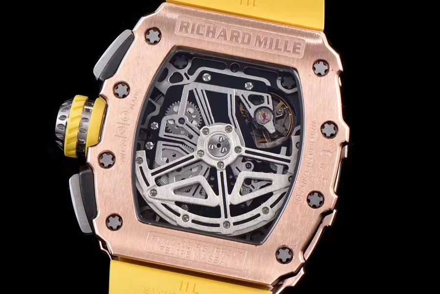 Richard Mille Replica RM 11-03 Yellow Strap