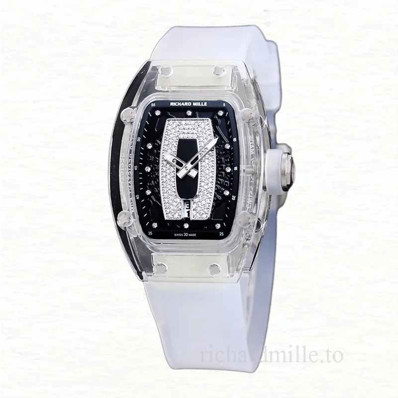 Richard Mille RM 07-02 Ladies Automatic Rubber Band Watch