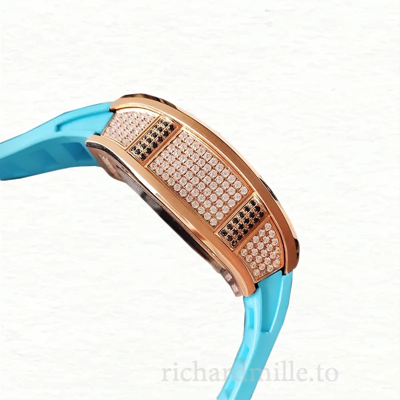 Richard Mille RM51-02 Mechanical Ladies Rubber Band Watch