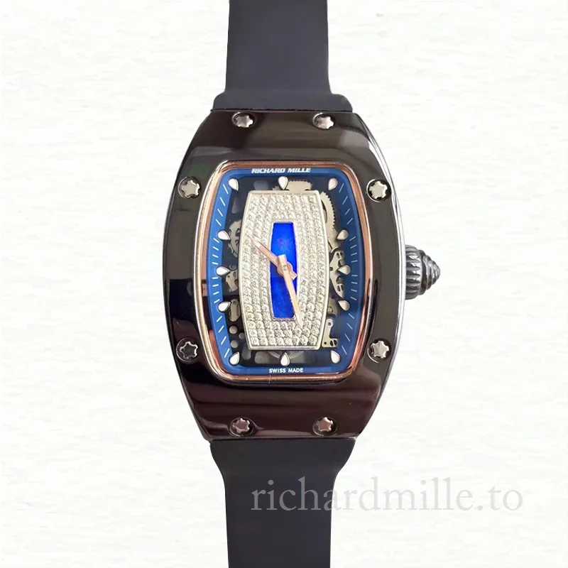 Richard Mille RM07-01 Automatic Ladies Watch Rubber Band