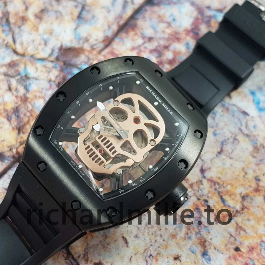 Richard Mille RM 052 40mm Mens Rubber Watch