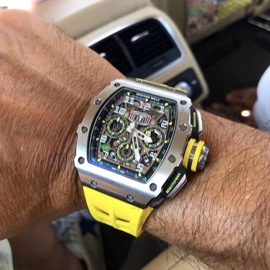 Richard Mille Replica RM 11-03 Series Yellow Tape