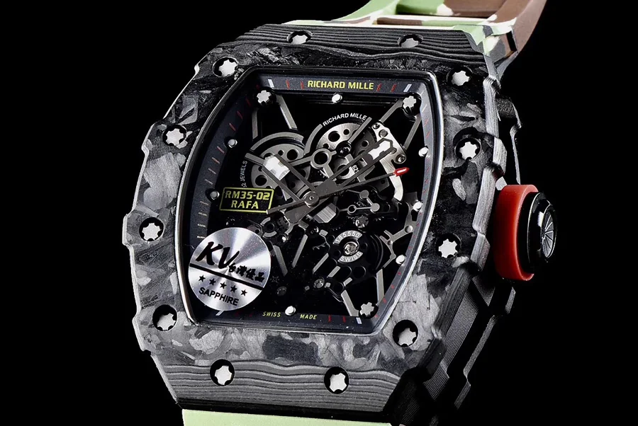 Richard Mille Replica RM35-02 V3 Upgraded Camouflage Strap