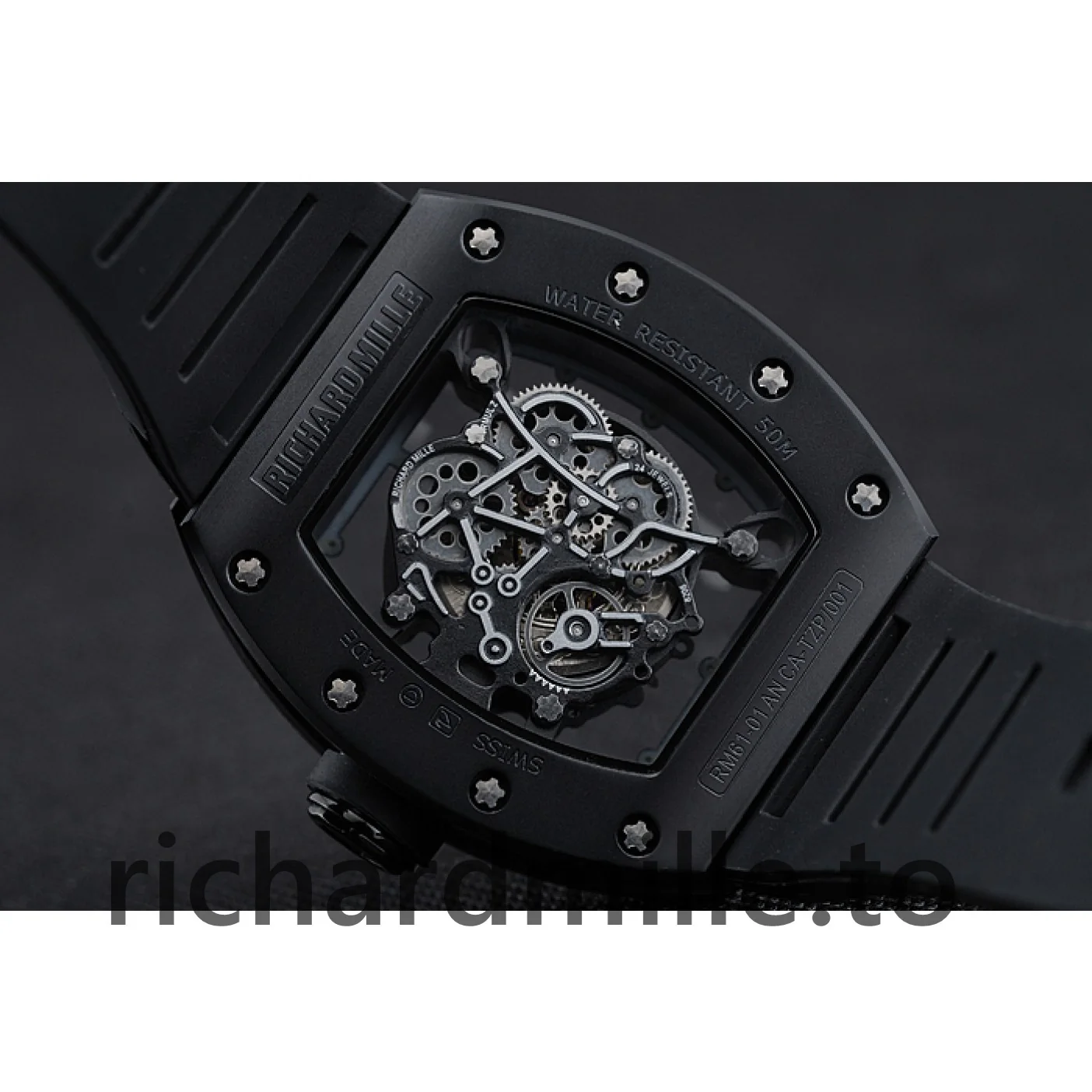Richard Mille RM055 1454199 Rubber Black Dial Watch