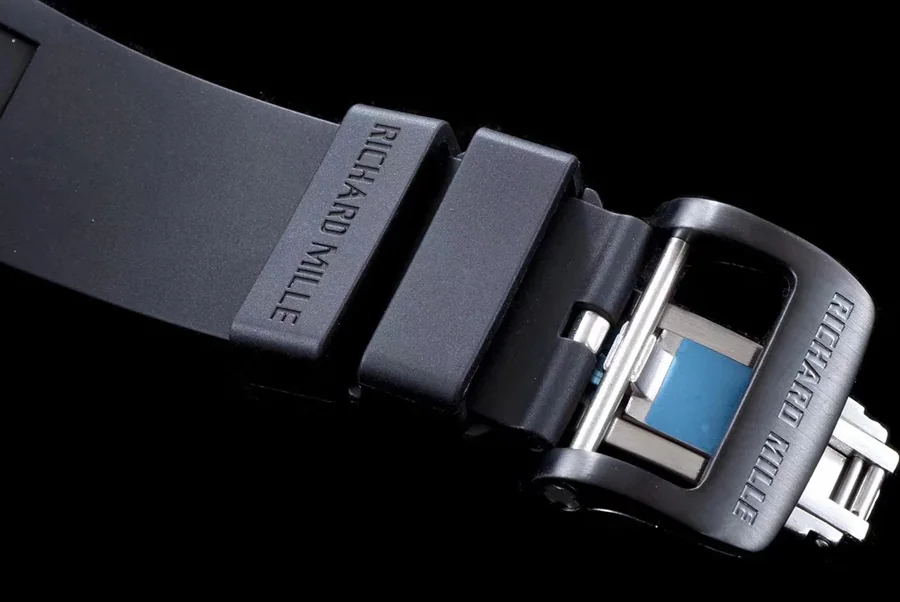 Richard Mille Replica RM 035 Black Strap Folding Clasp