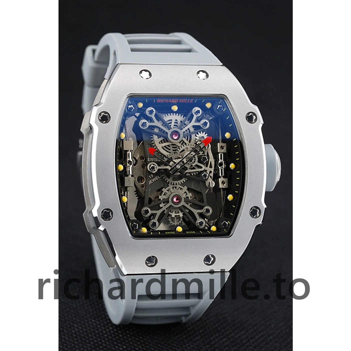 Richard Mille RM 27-01 1454255 Rubber Men Gray Dial Watch