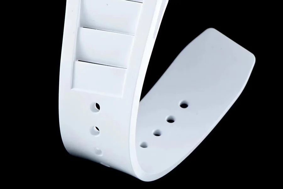 Richard Mille Replica RM 035 White Rubber Strap