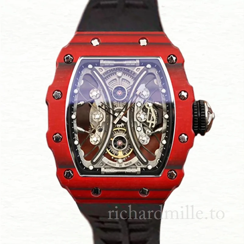 Richard Mille RM53-01 Mechanical Men Transparent Dial