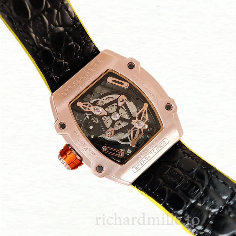 Richard Mille RM27-04 Men Mechanical Nylon Strap Watch