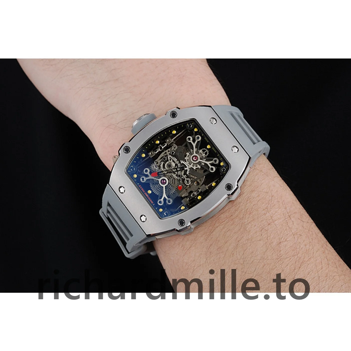 Richard Mille RM 27-01 1454255 Rubber Men Gray Dial Watch