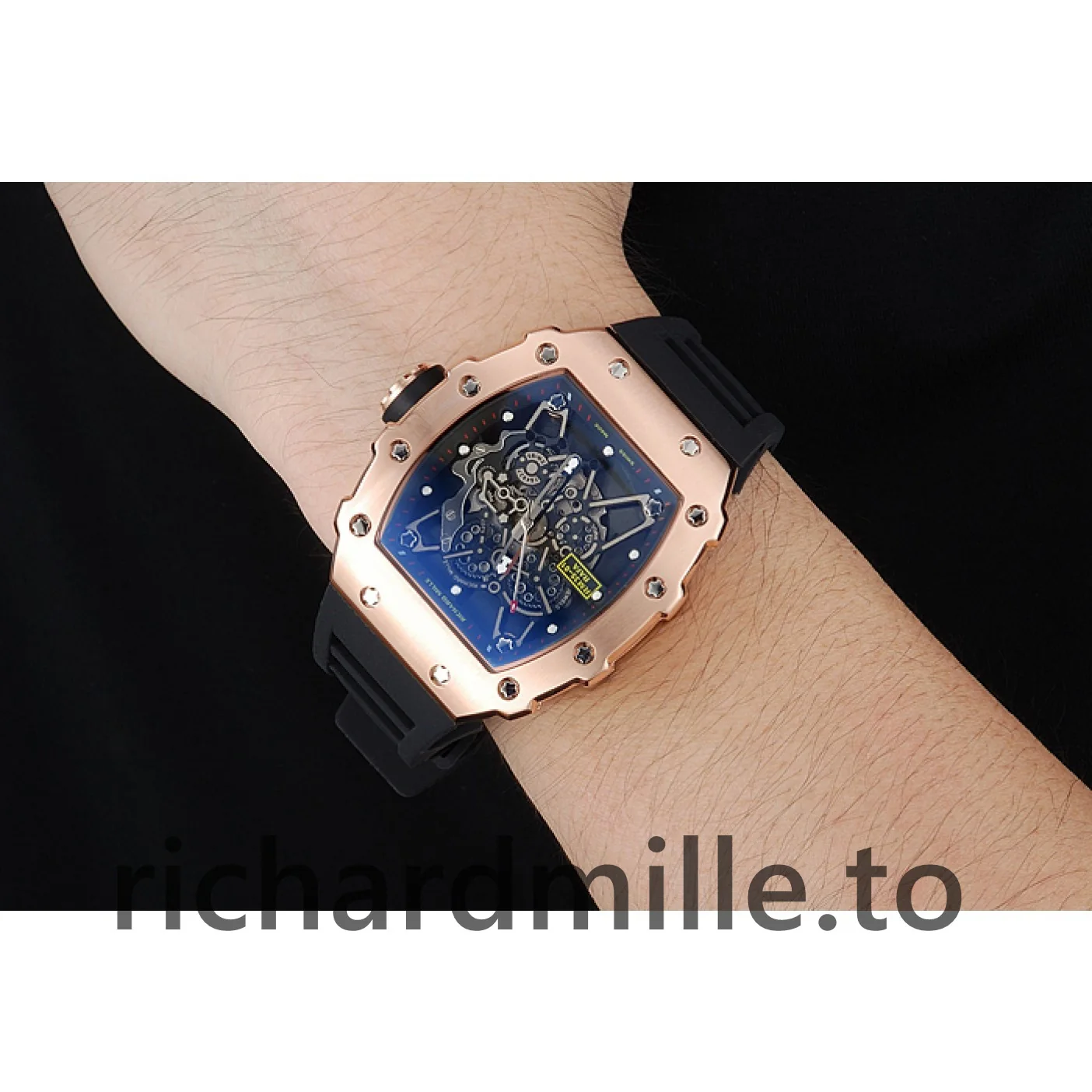 Richard Mille RM 35-01 Rafa 1454197 Black Dial Men Watch